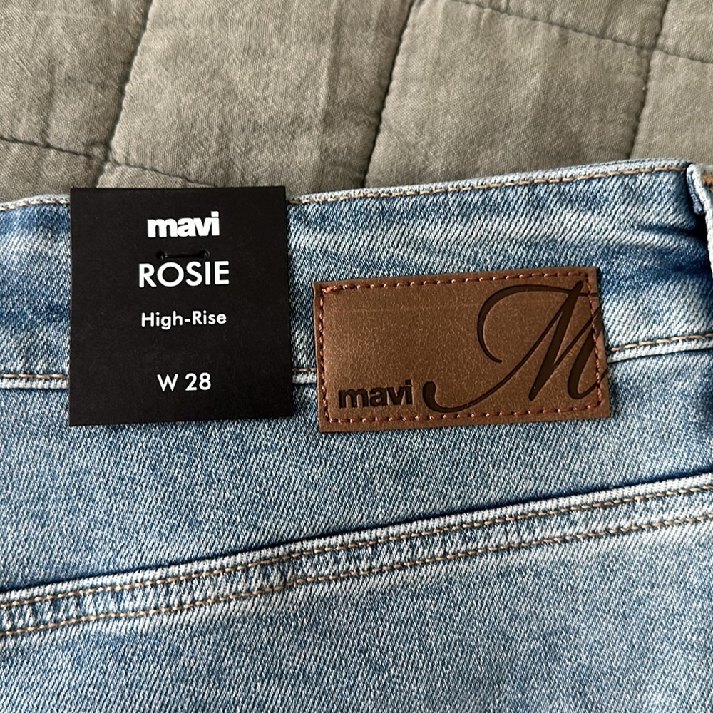 High Rise Denim Shorts - Picture 5 of 5